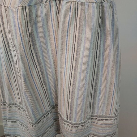 Andree By Unit Striped Halter Mini Dress - Picture 11 of 12